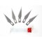 Excel Blades #11 Replacement Blades – Double Honed Carbon Steel, 500-Pack – Made in USA